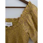 Cleobella  Luna Mini Dress Camellia Print $208 Organic Cotton Smocked S EUC Photo 8