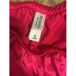 2pc George Women's Pink Satin Pajama Pant Set Shirt & Pants Size M 8 Photo 2