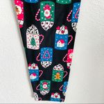 Holiday Hot Cocoa Christmas Leggings One Size Black Photo 6