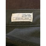 Gap 1969 Jeans Womens 8R 29 Flint Gray Legging Ponte Knit Stretch Skinny Jegging Photo 6