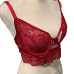 Adore Me Scarlet Red Lace Bralette BRAND NEW Size 36DD Photo 0