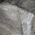 J.Crew DRESSY gold foil pattern  pants 🌟🌟🌟 Photo 6