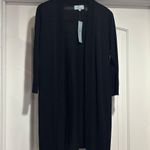 Joan Vass NWT  New York Women’s Front Open Cardigan Size M. Photo 0