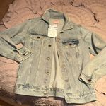 Show Me Your Mumu  denim jean jacket RN46040 size small NWT Photo 0