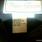 Diane Gilman  Silk Long Sleeves Sleeve Top Set Size Large Photo 2