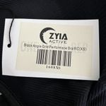 Zyia  Sports Bra Womens XS Black Angle Grid Performance Bra‎ Workout Athleisure Photo 5