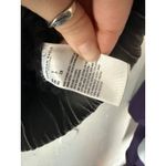 American Eagle  Outfitters Black Denim Sherpa Lined Hooded Jacket Women Small Photo 5