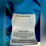 Nike Pro DriFit L/S Striped V Neck Tee Blue Size S Photo 8