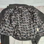 CAbi Corps Jacket Long Sleeve Military Embroidered Gray Blazer Size 6 Jacket 221 Photo 8