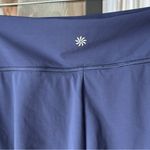 Athleta  performance shorts navy water resistant swim mid rise runnjnf training Photo 4