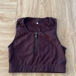 Vitality sports bra zip up Purple Size M Photo 1