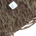One World  Brown Knit Cardigan with Fringe Photo 2