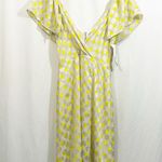 ZARA NWT Satin Polka Dot Flutter Sleeve Midi Dress Photo 3
