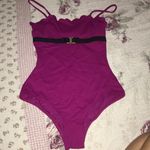 Chloé Chloe Scalloped One Piece Swimsuit Small NWT Photo 4