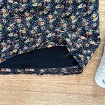 Nasty Gal NWOT  Floral Long Sleeve Tie Bust Mini Dress Photo 6