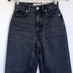 Everlane NWT  Sz 23L The Curvy Way High Straight Jean in Washed Black Photo 4