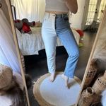 PacSun  Women’s 26 Colorblock High Rise Straight Jeans NWT Photo 1