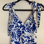 Alexis  For Target Botanical Blue Asymmetric Dress XS Photo 3