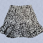 Nasty Gal -`♡´- Free! NWT  l Leopard Print Ruffle Mini Skirt Size 6 Photo 0