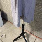 Daydreamer Dreamers‎ Gray Oversized Crewneck Long Sleeve Casual Sweater Size S/M Photo 2