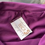 Becca NEW  High-Waist Scrunched Bikini Bottom, Purple New w/o Tag Photo 2