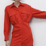 ZARA  Dress Poplin Shirt Size S Photo 0