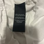 7 For All Mankind  White Puff Sleeve Babydoll Mini Tie Back Dress Large Photo 8