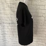 Gildan women M Crewneck short sleeve graphic print t-shirt black Photo 2