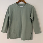 Lake Pajamas Parisian Mint Green 3/4 Long Sleeve T Shirt Sleep Lounge Cotton S Photo 0