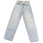 ZARA blue wide leg high waist jeans Photo 0