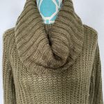 Dreamers  Cowl Neck Sweater Tunic OLIVE Small NWT Photo 1