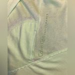 Calvin Klein Performance Front Drape Sweatshirt Cardigan in Neon Green Photo 6