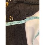 Vintage Black Bedazzled Sweater Sequins Beads Jewels EUC Sz M Knit Pullover Size M Photo 10