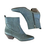 Circus by Sam Edelman  Western Boots Garth Gray Blue Faux Vegan Leather Womens 6 Photo 8