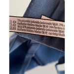 Victoria's Secret  Blue Shimmer Underwire Lined Demi Bra Women's Size 38DD Photo 6