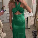 Maxi Dress Green Size XS Photo 0