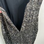 Slate + Willow  Dress Womens Large Gold Silver Sequin Party Midi NYE Holiday Photo 7