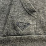 Roxy Sweater Womens Large Blue Hooded Long Sleeve Sweatshirt Distressed Photo 12