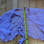 Vintage Lavender Cottagecore Halter Maxi Dress and Shrug Purple Size M Photo 11