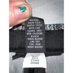 Alfani  Black White Pull-On Tummy Control Ankle Pants Women's Size 8 Stretch Photo 6