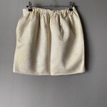 Pins & Needles sz S metallic gold threaded skirt Gold Photo 7