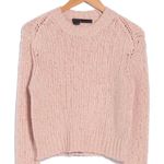 360 Cashmere Abbot sweater loose knit soft rose size M Barbie core gorp… Photo 2