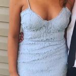 Missguided Blue Lace Strappy dress Photo 0