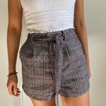 Nasty Gal Plaid Shorts Photo 0
