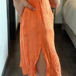 Motel orange zebra mini dress Photo 0