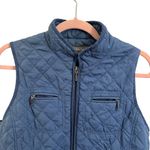 Croft & Barrow  Quilted Blue Vest Photo 4