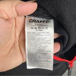 Craft peloton printed full zip jacket‎ black size medium Photo 6