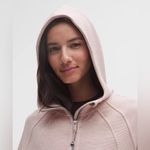 Lululemon Heathered Mink Berry Scuba Oversized Full-Zip Hoodie Waffle Photo 9