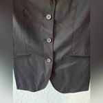 Brooks Brothers 346  Women's Wool Blend Black Blazer Size 8 Photo 4