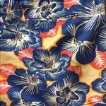 STYLUS Tropical Floral Print Shorts Size 10 Blue Photo 6